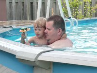 21 Backyard pool - July 30, 2009